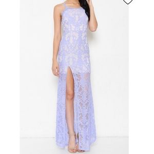 Lace maxi dress